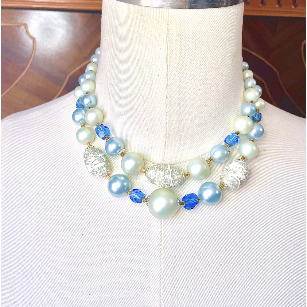 Vintage Multi Strand Necklace